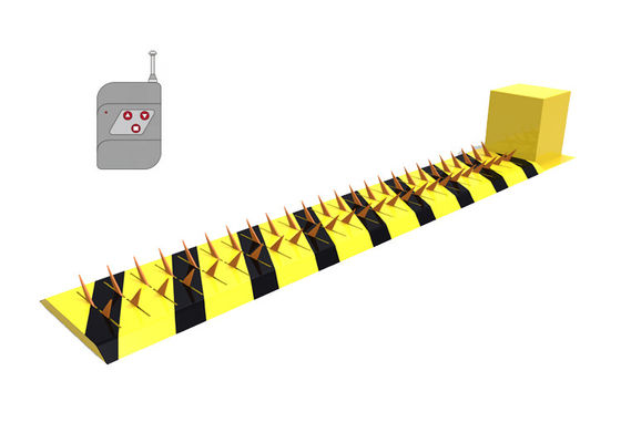 Penghancur Ban Baja A3 dengan Waktu Naik/Turun 1-2 detik dan Cat Anti Karat untuk Pengendalian Kendaraan Keamanan Tinggi