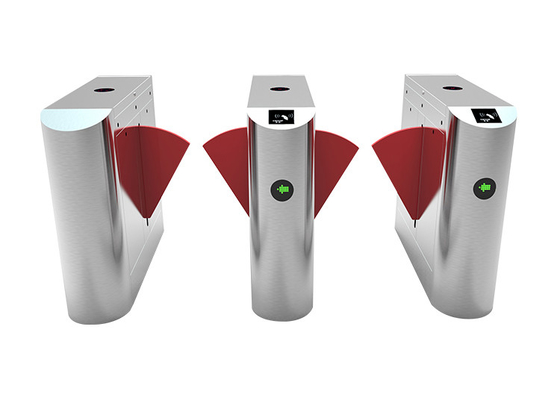 Indikator LED 35W SUS304 Kontrol Akses Pengenal Wajah Flap Barrier