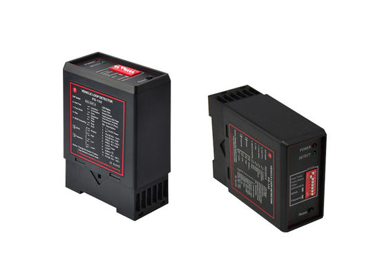 Detektor Kendaraan Loop Induktif 230VAC Sensitivitas yang Dapat Disesuaikan dengan Rentang Frekuensi 20kHz hingga 170kHz untuk Parkir Mobil