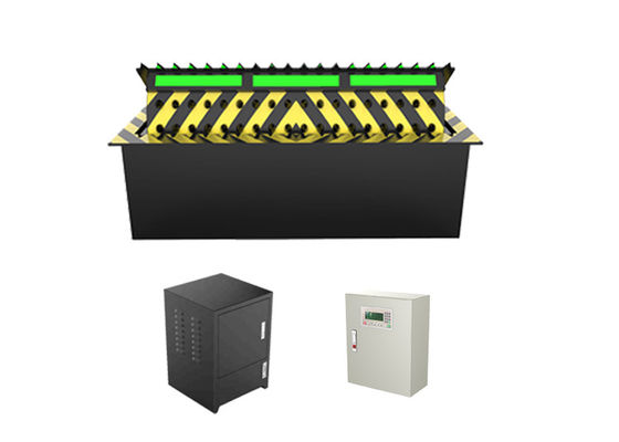 A3 Baja IP68 RS485 Hydraulic Road Blocker Penghalang Keamanan Otomatis dengan remote control