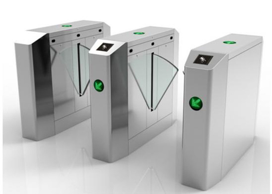 Pengenalan Wajah RFID Fingerprint Flap Barrier Gate Untuk Pusat Kebugaran