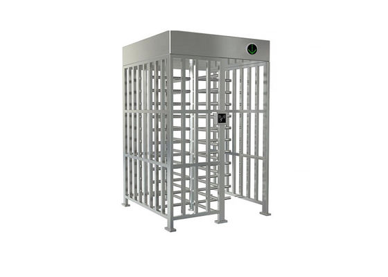 IP44 QR Reader Full Height Turnstile dengan Rotor 90° untuk Single Lane Bi Directional Access Control