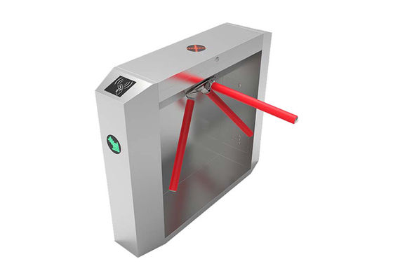 SS304 IP45 Tripod Turnstile Gate dengan Arm 510mm untuk Kontrol Akses