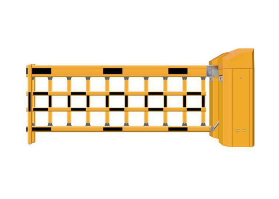 IP44 Gerbang Penghalang Otomatis dengan Motor 250W dan Lengan 6m untuk Kontrol Parkir Aman