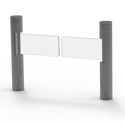 600mm Lebar IP44 Swing Barrier Gate BLDC Motor Pedestrian Turnstile Gate