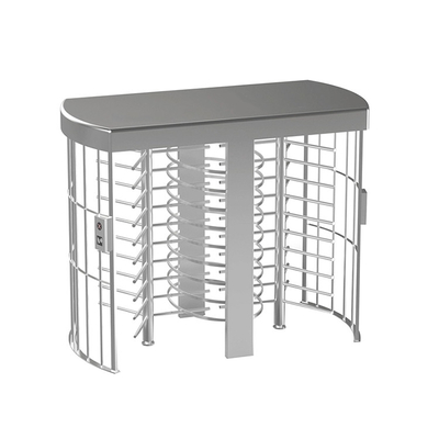 IP45 Stainless Steel Double Lane Turnstile Tinggi Penuh SS304 40W