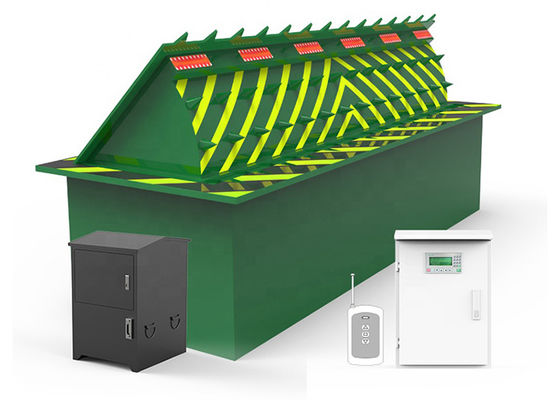 Penghalang Jalan Hidrolik Catu Daya 380V dengan Lacquer Anti Karat dan Perlindungan IP68