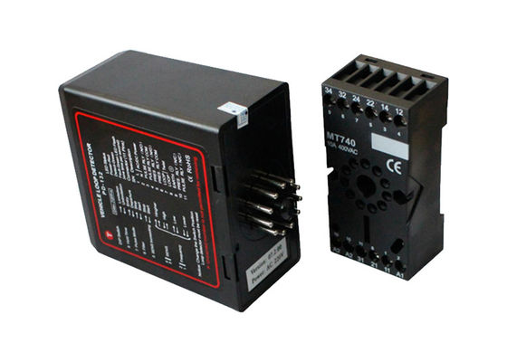 PD132 230VAC Induktif Vehicle Loop Detector dengan Waktu Reaksi 100ms 4.5VA Konsumsi Daya Saluran Tunggal untuk Kontrol Lalu Lintas
