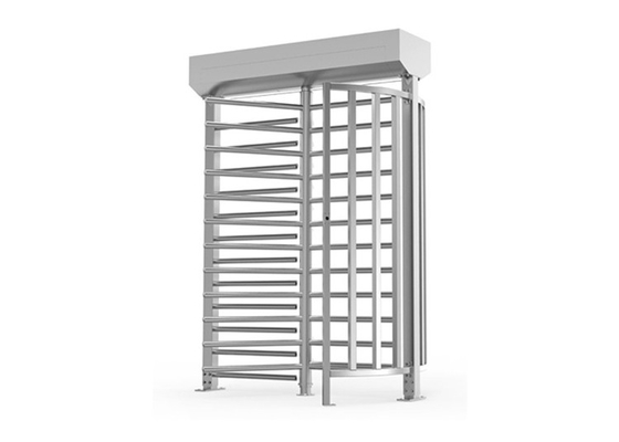 40W SS Full Height Turnstile 600mm Arm Full Body Turnstile Ketebalan 1.5mm