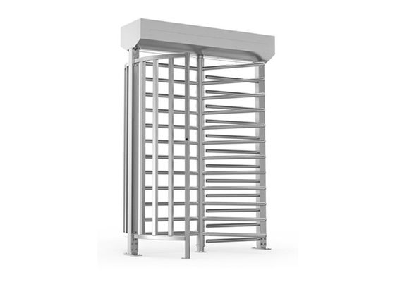 Pintu putar penuh tinggi dengan bukaan cepat lebar 600mm untuk pejalan kaki untuk Pengendalian Akses Situs Konstruksi