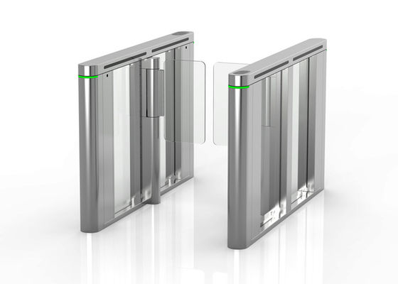 Pintu Putar Penghalang Ayun Motor DC Anti Guncangan 40W dengan Mekanisme Tanpa Kerugian untuk Area Lalu Lintas Tinggi