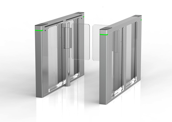 40W DC BLDC Motor Swing Gate Turnstile Keamanan Tinggi Pinggang Tinggi SS304 Akrilik