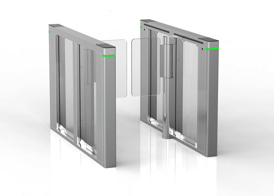 100W Brushless DC Motor Bi-Directional Barrier Turnstile Gate dengan lebar saluran 500mm-1000mm untuk kontrol akses