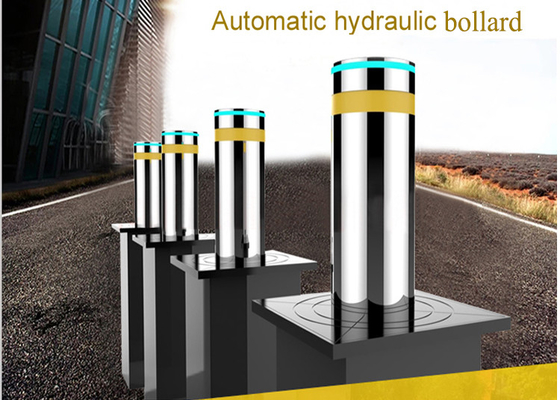 Hidrolik Ditarik Pasak Jalan Bollard Stainless Galvanisasi 240V