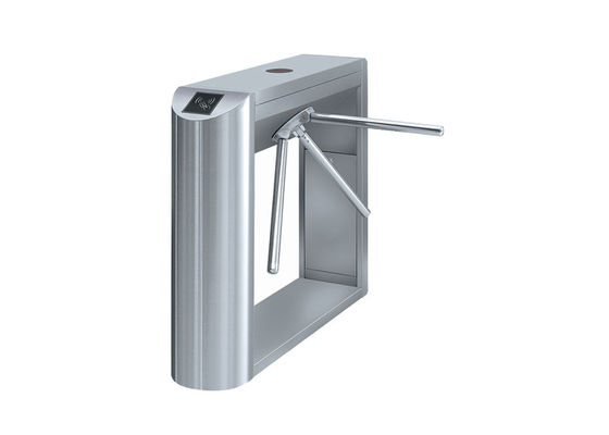 Ketebalan 1.2mm Turnstile Barrier Gate Gym Automatic Reset 60Hz