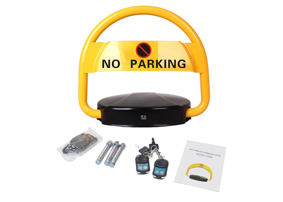 390mm Rising Parking Lot Lock Lipat Baja Ringan DC6V Tahan Air
