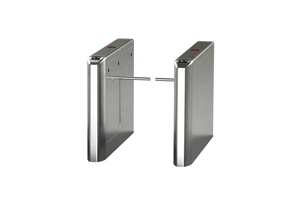 IP55 Drop Arm Turnstile Entrance Access Control System Indikator LED Anti Perayapan