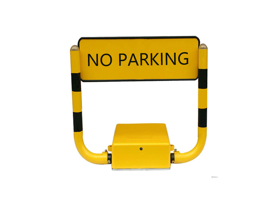 Remote Control 3.0mm Tebal Steel Parking Space Blocker Dengan Desain Hermetik