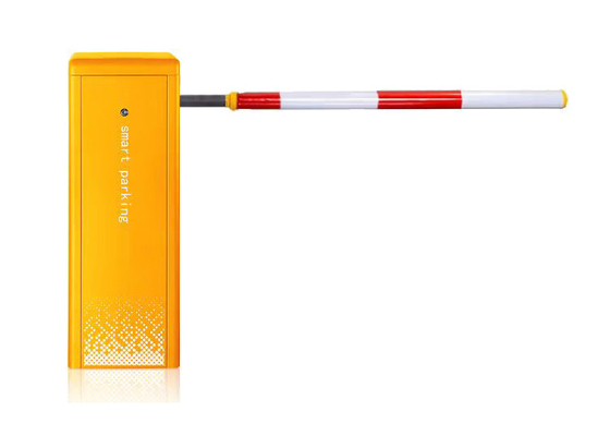 Perumahan Warna Kuning DC Brushless Motor Parking Smart Barrier Gate