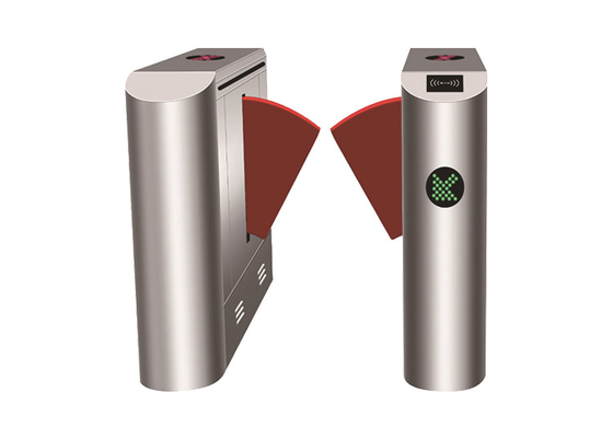 Pengenalan Biometrik OEM Pintu Putar Flap Barrier yang Dapat Ditarik